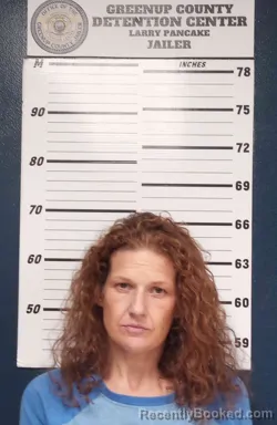 Mugshot of Amanda Murphy booked in Greenup County, Kentucky on August 15, 2026
