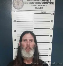 Mugshot of Donald Owens booked in Greenup County, Kentucky on August 19, 2026