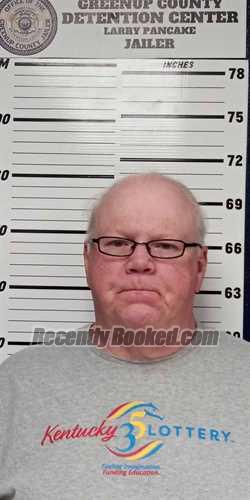 Booking photo from Greenup County, Kentucky