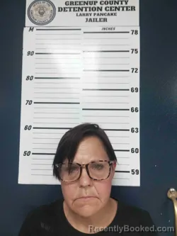 Mugshot of RACHEL FRYER booked in Greenup County, Kentucky on April 27, 2026