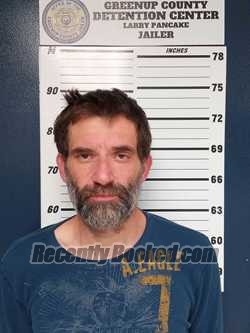 Booking photo from Greenup County, Kentucky