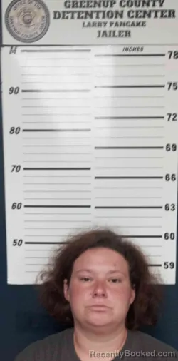 Mugshot of AMBER STONE booked in Greenup County, Kentucky on July 1, 2026