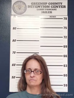 Mugshot of DEIRDRE WEEKS booked in Greenup County, Kentucky on June 2, 2026