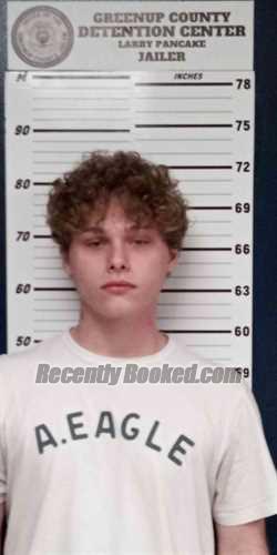 Booking photo from Greenup County, Kentucky