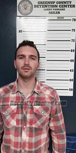 Booking photo from Greenup County, Kentucky