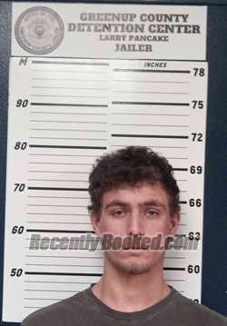 Booking photo from Greenup County, Kentucky