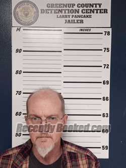 Booking photo from Greenup County, Kentucky