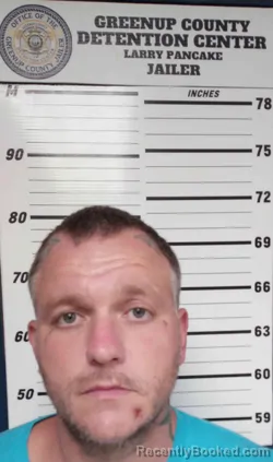 Mugshot of Jonathon Harr booked in Greenup County, Kentucky on August 7, 2026