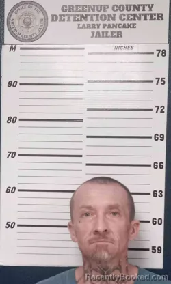 Mugshot of JOHNNY BROWNING booked in Greenup County, Kentucky on April 29, 2026
