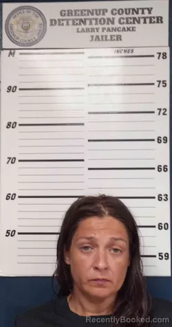 Mugshot of JOANNA BLOOMFIELD booked in Greenup County, Kentucky on July 1, 2026