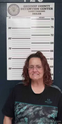 Mugshot of ANGELA MOSLEY booked in Greenup County, Kentucky on May 1, 2026