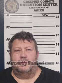 Booking photo from Greenup County, Kentucky