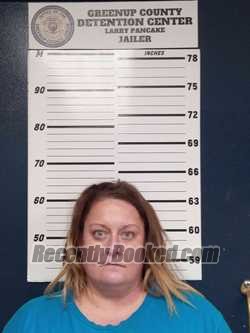 Booking photo from Greenup County, Kentucky