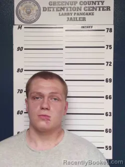 Mugshot of CLIFF HOBBS booked in Greenup County, Kentucky on April 4, 2026