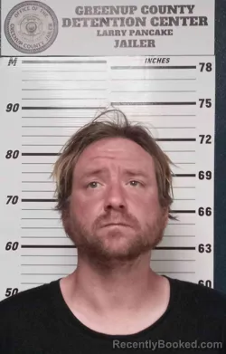 Mugshot of NATHAN GROVES booked in Greenup County, Kentucky on April 5, 2026