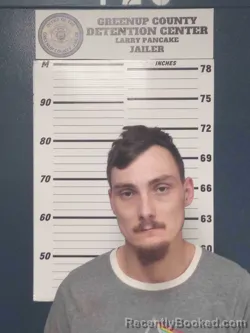 Mugshot of JOSHUA DORAN booked in Greenup County, Kentucky on April 5, 2026