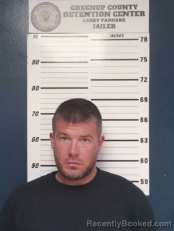 Mugshot of JARED RANKINS booked in Greenup County, Kentucky on April 6, 2026