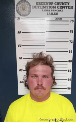 Mugshot of JACOB GEDEON booked in Greenup County, Kentucky on April 9, 2026