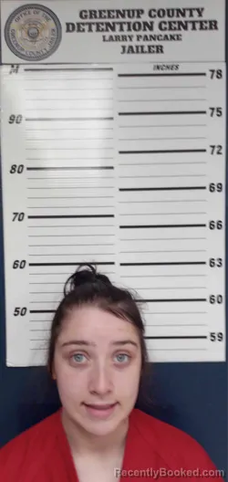 Mugshot of HALEY LAMBERT booked in Greenup County, Kentucky on May 3, 2026