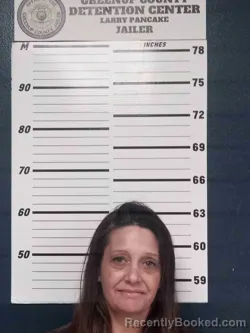Mugshot of BRANDI PECK booked in Greenup County, Kentucky on April 14, 2026