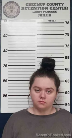 Mugshot of ALAINA COLE booked in Greenup County, Kentucky on April 18, 2026
