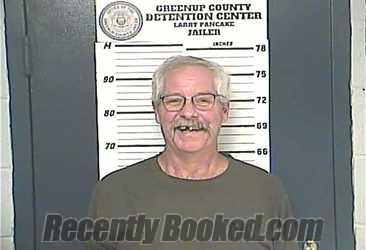 Booking photo from Greenup County, Kentucky