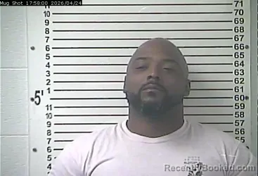 Mugshot of ARZELL DWAYNE BROOKS booked in Hardin County, Kentucky on April 24, 2026
