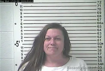 Mugshot of AMANDA MAY BAKER booked in Hardin County, Kentucky on March 19, 2026