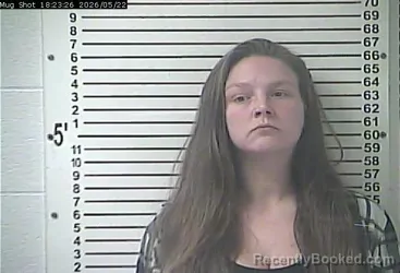 Mugshot of ASHLEY DAWN COX booked in Hardin County, Kentucky on May 22, 2026