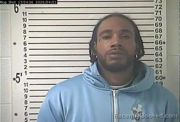 Mugshot of ADRIAN LAMARR CARTER booked in Hardin County, Kentucky on April 21, 2026