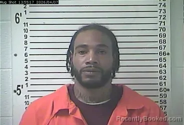 Mugshot of ADRIAN LAMARR CARTER booked in Hardin County, Kentucky on April 7, 2026