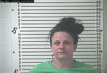 Mugshot of ALISON MARGARET CAMPBELL booked in Hardin County, Kentucky on May 5, 2026