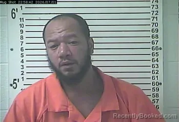 Mugshot of ANTONIO JOSH GRADY booked in Hardin County, Kentucky on July 1, 2026
