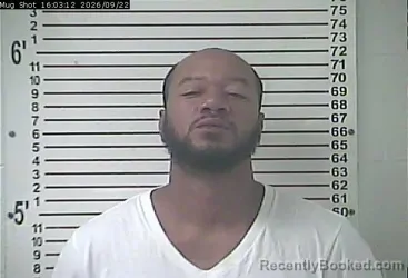 Mugshot of Antonio Josh Grady booked in Hardin County, Kentucky on September 22, 2026