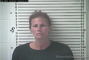 Mugshot of ANNE REID GOERNE booked in Hardin County, Kentucky on July 12, 2026