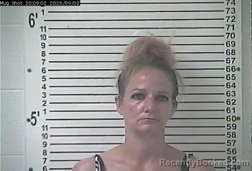 Mugshot of Ashley Lynn Lapoint booked in Hardin County, Kentucky on September 2, 2026