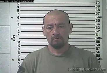 Mugshot of ABEL WALDEMAL MARTINEZ LOPEZ booked in Hardin County, Kentucky on June 24, 2026