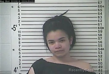 Mugshot of Ana Mercedes Ramos Zapata booked in Hardin County, Kentucky on September 3, 2026