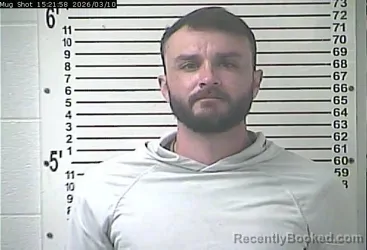 Mugshot of ALEX MICHEAL RAYMER booked in Hardin County, Kentucky on March 10, 2026