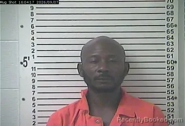 Mugshot of Alvin Dwayne Robinson booked in Hardin County, Kentucky on September 7, 2026