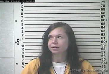 Mugshot of AMBER ANN SARLES booked in Hardin County, Kentucky on March 19, 2026