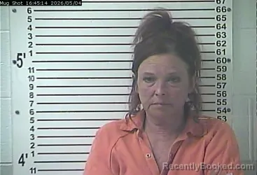 Mugshot of ANGELA MARIE SHAW booked in Hardin County, Kentucky on May 4, 2026