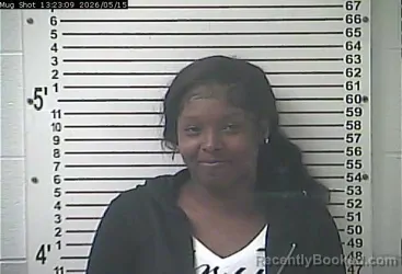 Mugshot of AUTUMN REJAE TOOGOOD booked in Hardin County, Kentucky on May 15, 2026