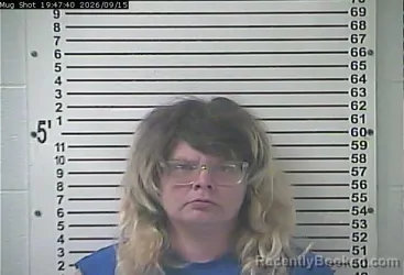 Mugshot of Ashleigh Susan Witt booked in Hardin County, Kentucky on September 15, 2026