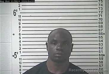 Mugshot of ALFRED JAMES WILLIAMS booked in Hardin County, Kentucky on April 25, 2026