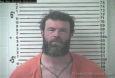 Mugshot of BRANDON COLT AZBILL booked in Hardin County, Kentucky on March 21, 2026