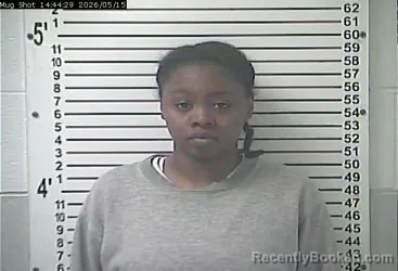 Mugshot of BENNAAZIA LACOLA BRITT booked in Hardin County, Kentucky on May 15, 2026