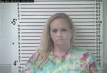 Mugshot of Brittany Nicole Bray booked in Hardin County, Kentucky on September 2, 2026