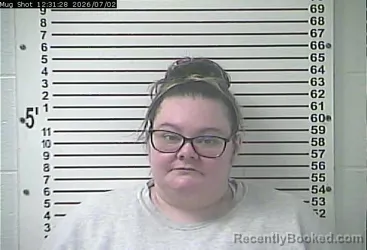 Mugshot of BRITTANY DAWN CHANDLER booked in Hardin County, Kentucky on July 2, 2026