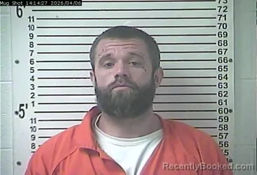 Mugshot of BRANDON JAMES COLLINS booked in Hardin County, Kentucky on April 6, 2026